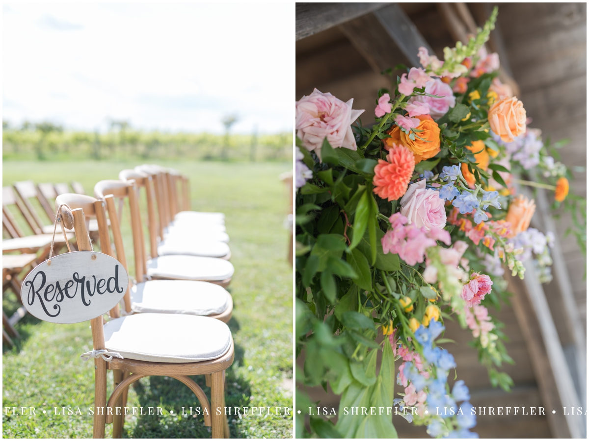 lexi jarett sleepy creek vineyard summer wedding fairmount il 0087