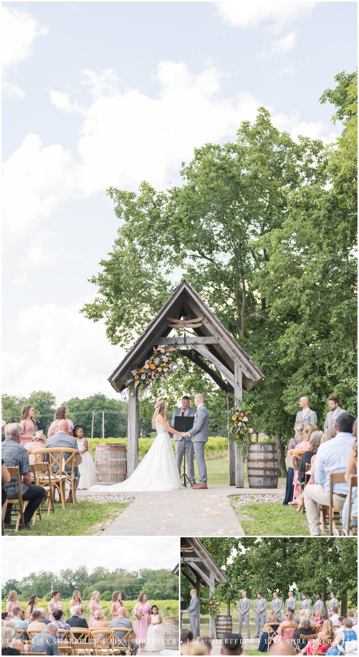 lexi jarett sleepy creek vineyard summer wedding fairmount il 0105