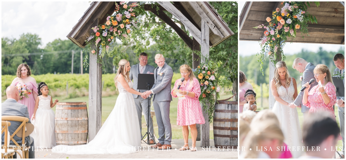 lexi jarett sleepy creek vineyard summer wedding fairmount il 0109