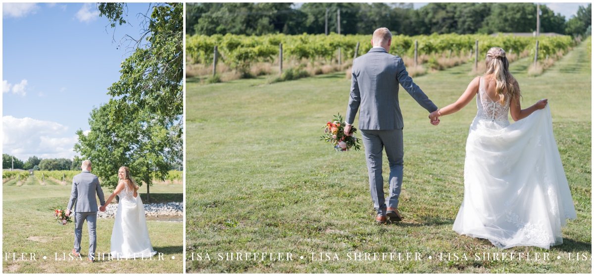 lexi jarett sleepy creek vineyard summer wedding fairmount il 0118