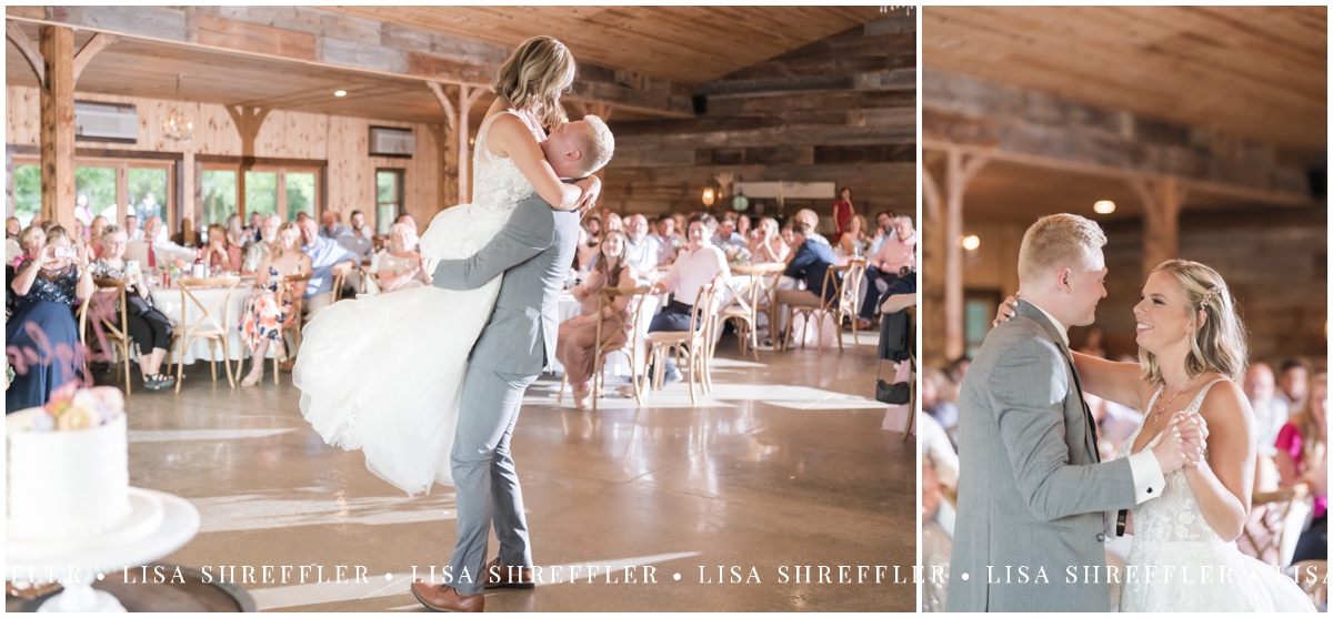 lexi jarett sleepy creek vineyard summer wedding fairmount il 0156