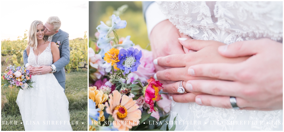 lexi jarett sleepy creek vineyard summer wedding fairmount il 0181